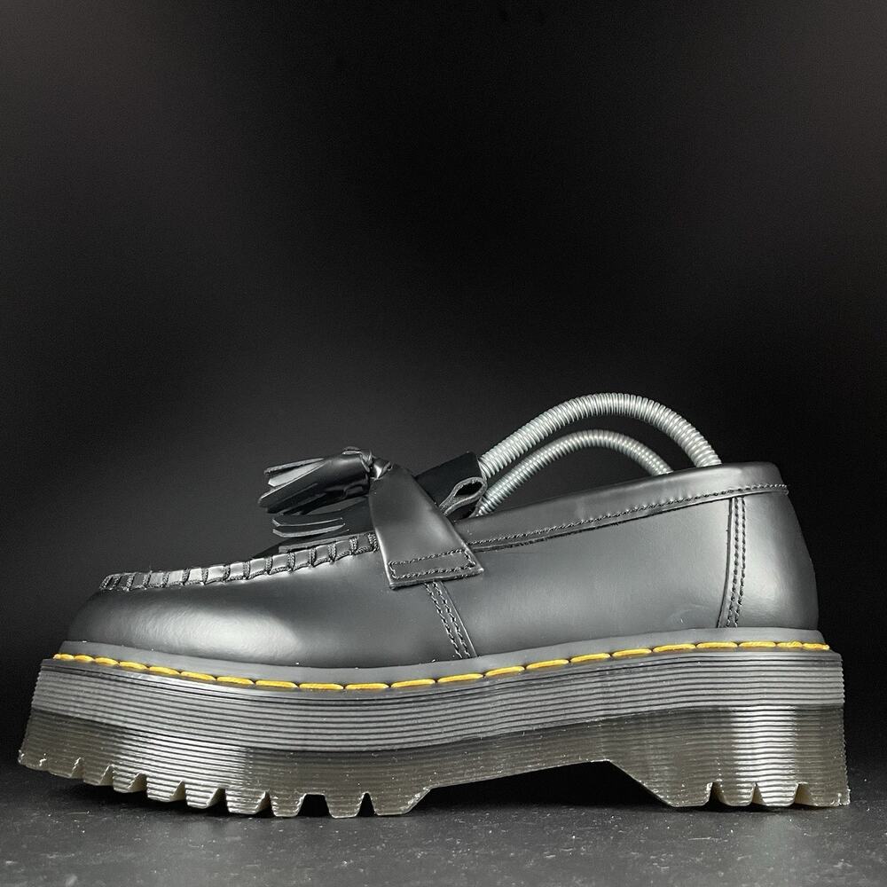 Dr. Martens Black Tassel Loafers